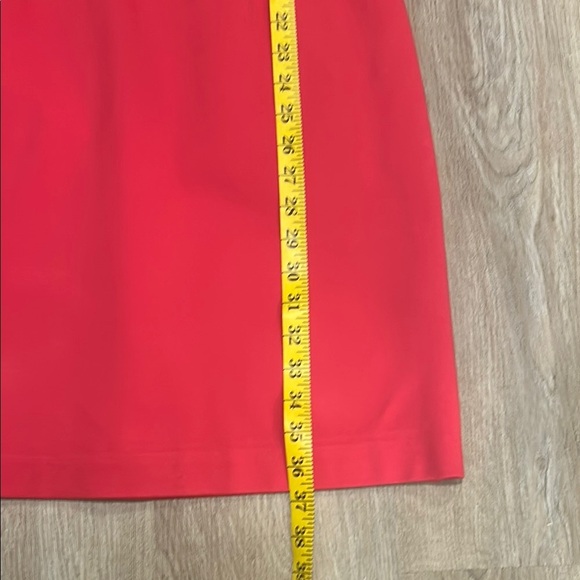 Trina Turk Red Sheath Mini Dress V-Neck Sleeveless - Picture 9 of 9